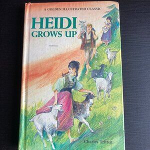 ❤️ 2 for $10 ❤️ Heidi Grows Up, 1966, Charles Tritten, vintage kids book